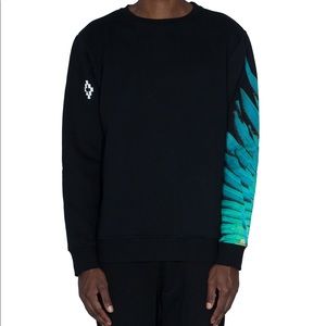 Oversized Marcelo Burlon Unique Design Sweatshirt.
